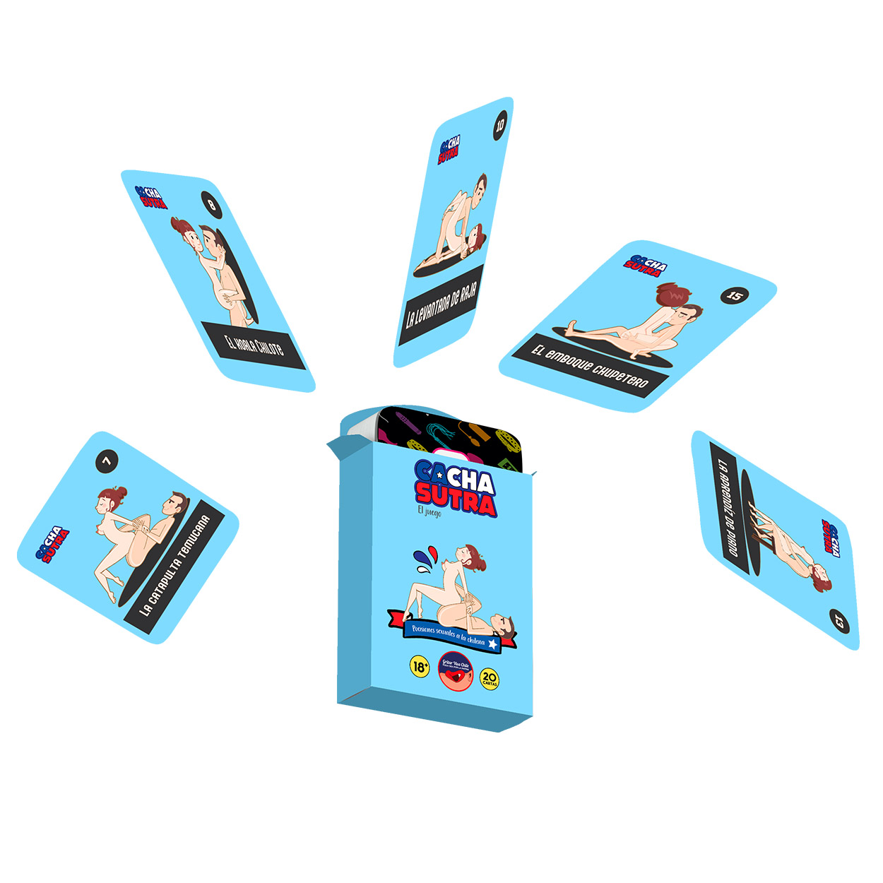 Juego de cartas para adultos - EL CACHASUTRA - 2