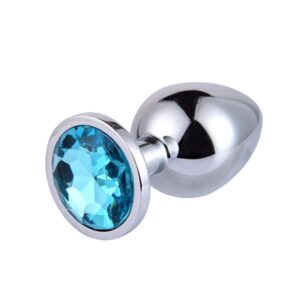 PLUG ANAL METALICO CON JOYA